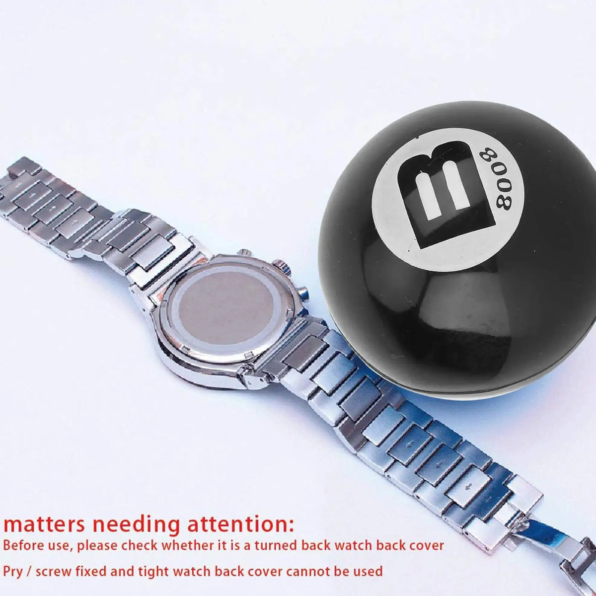 Rubber Ball Watch Case Opener – 6.5cm Back Case Removal Tool Watch Repair Tool Axl
