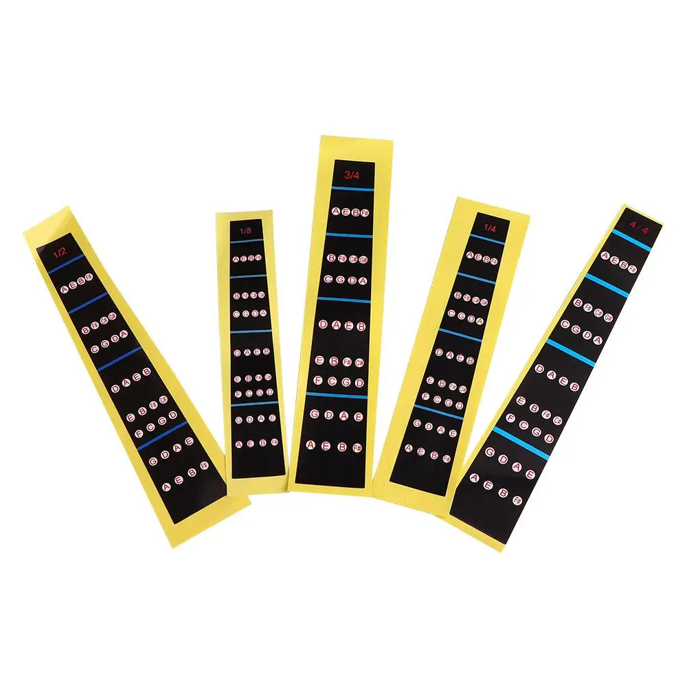 Violin Finger Guide Stickers – Fret Markers for Beginners Violin Accessory Axl