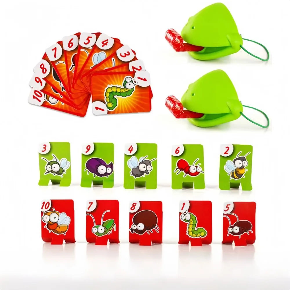 Frog Tongue Mask Board Game – Fun Card Game for Kids & Family Kids Board Game Axl