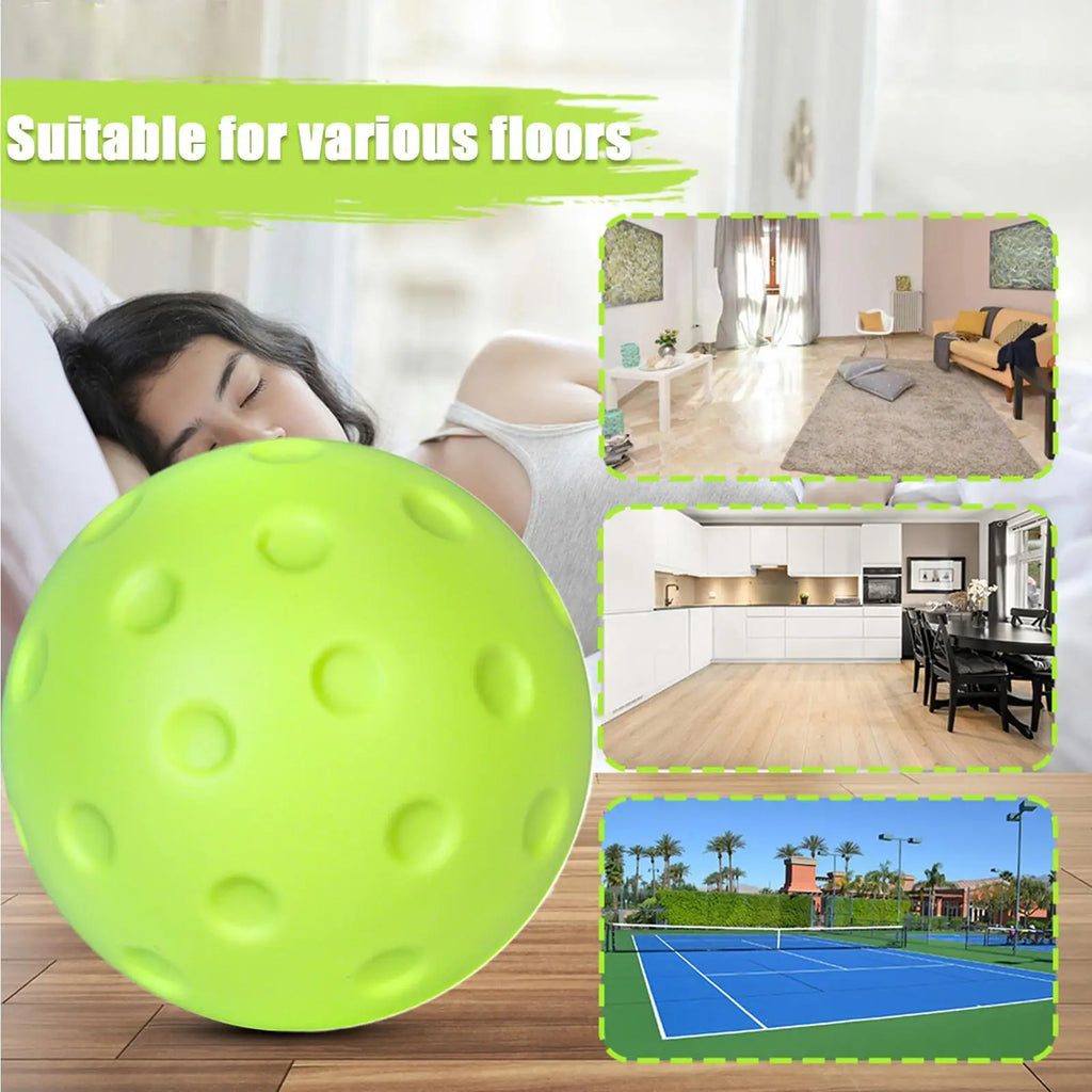 Silent PU Foam Pickleball Training Ball – Low-Noise Indoor Pickleball Training Ball Axl