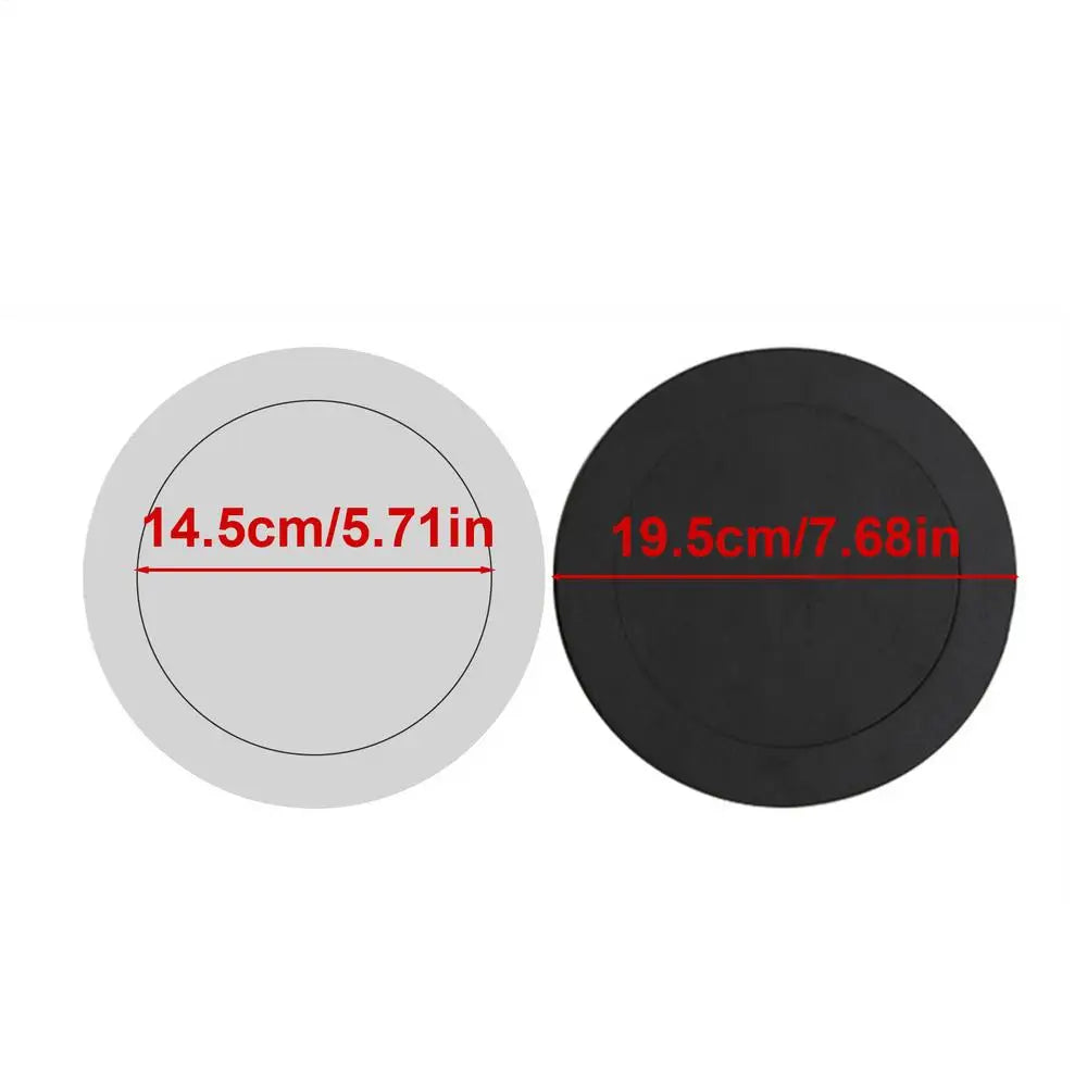 Car Speaker Foam Baffles – Self-Adhesive Soundproof Ring Car Speaker Baffle Axl Black
