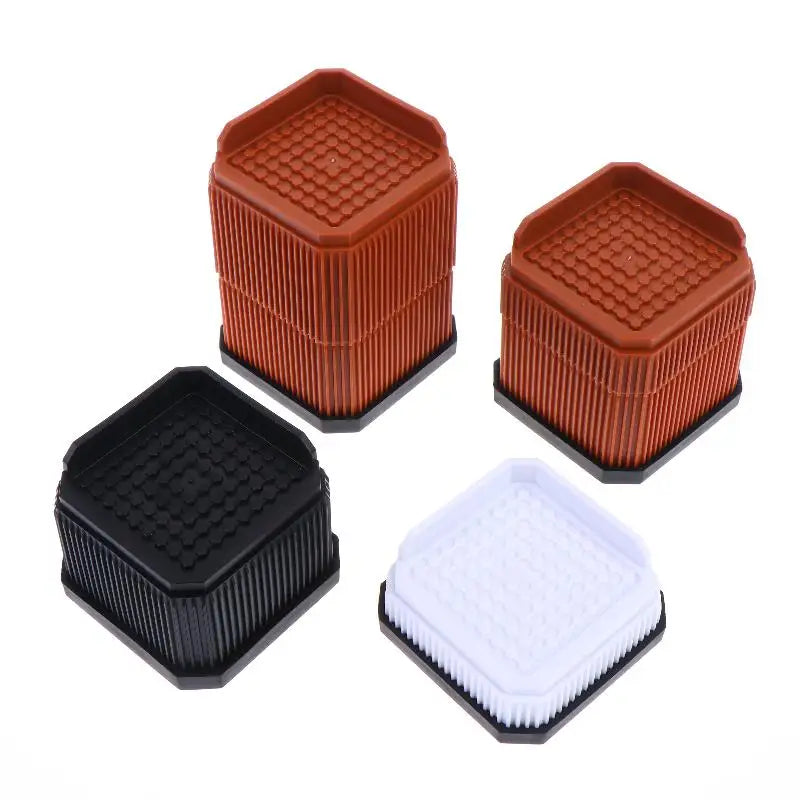 Heavy-Duty Adjustable Furniture Risers – Bed & Sofa Leg Lifters Furniture Risers Axl