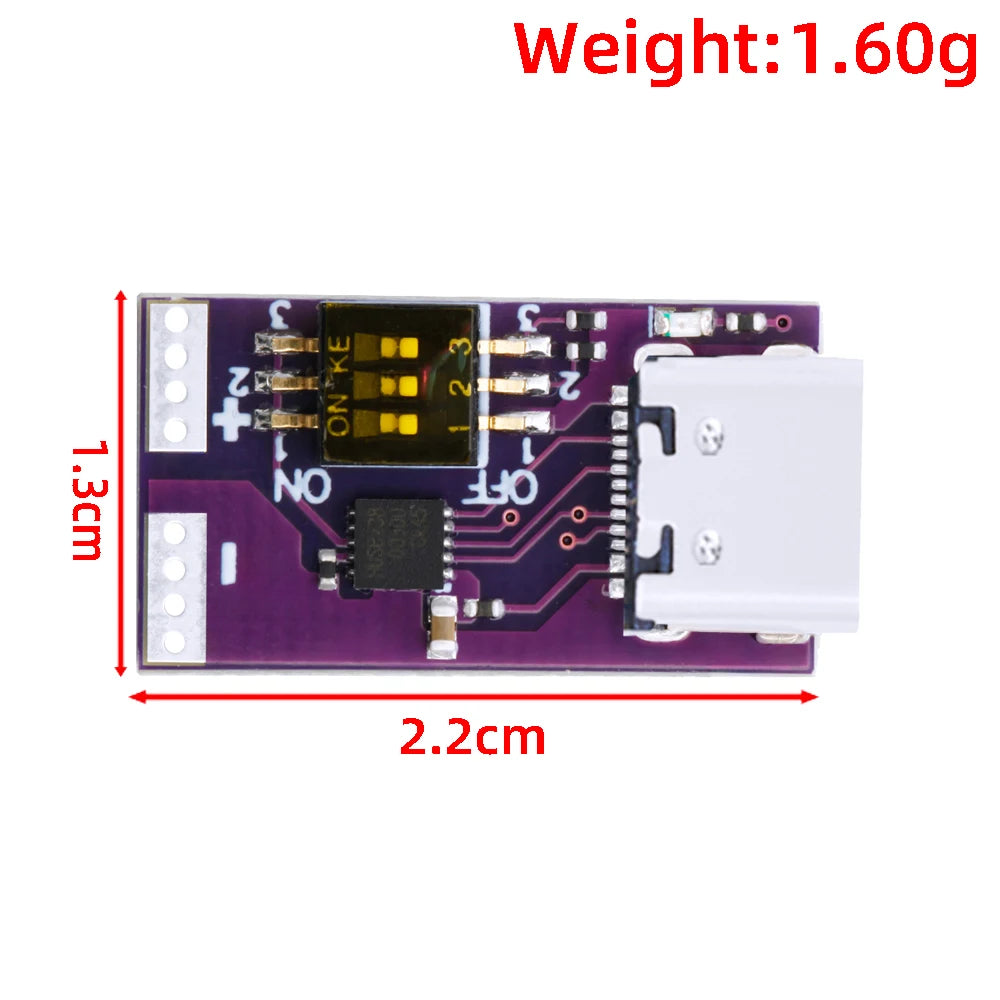 100W USB-C PD Decoy Board 5V–20V 5A Fast Charge Power Module Power Charging Module Axl