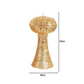 Luxury Gold Metal Incense Burner – Retro Aroma Censer Ornament Incense Burner Axl Aromatherapy Stove