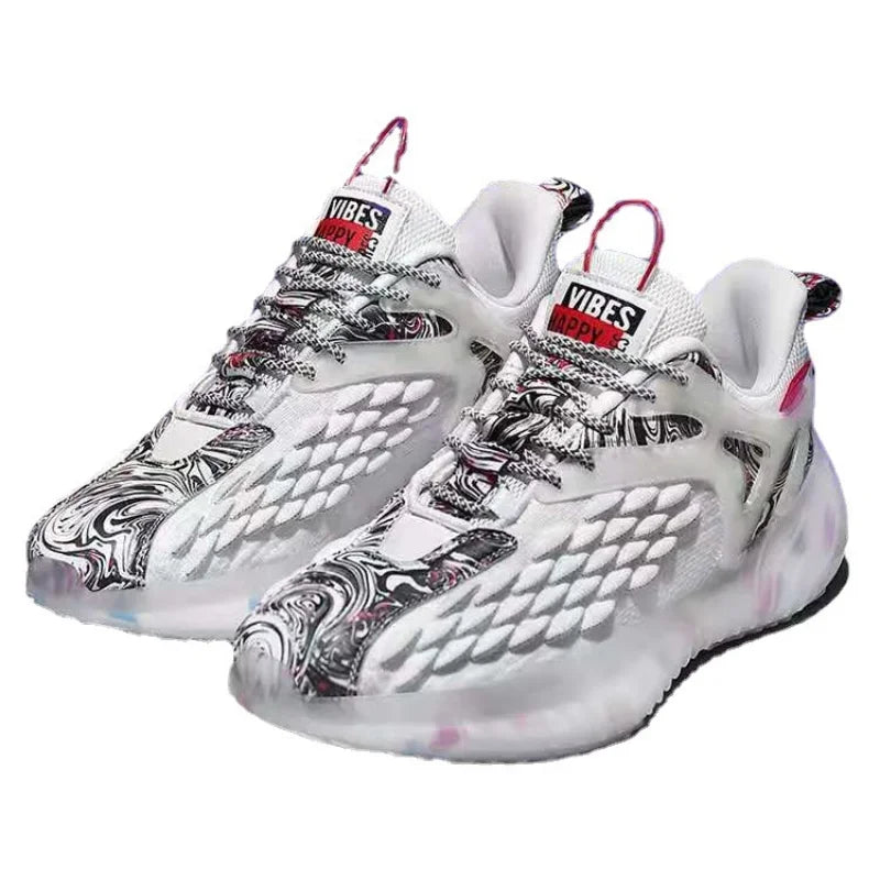 Men's Breathable Casual Sneakers – Lace-Up Sport Walking Shoes Men's Casual Sneakers Axl