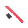 Portable Metal Knife & Scissor Sharpener – Garden & Kitchen Blade Sharpener Tool Axl onesize red