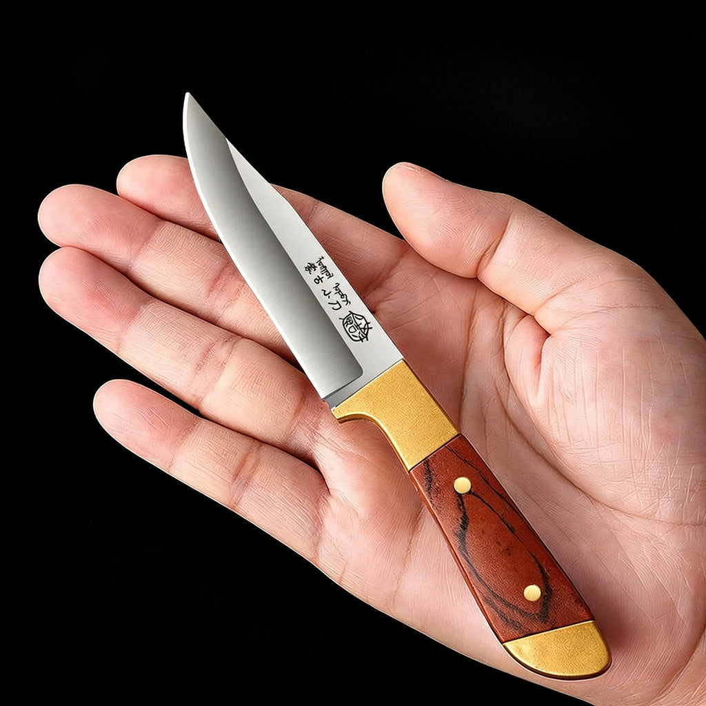 PLYS Stainless Steel Kitchen Knife – Multipurpose 7.7" Blade Kitchen Knife Axl