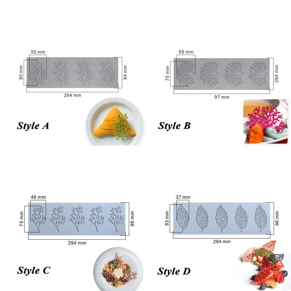 Silicone Cake Lace Mold – Fondant, Butterfly & Honeycomb Silicone Cake Mold Axl