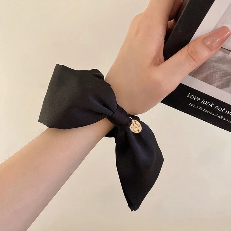 Bow Hair Band for Women – Ribbon Hair Rope Accessory Bow Hair Band Axl