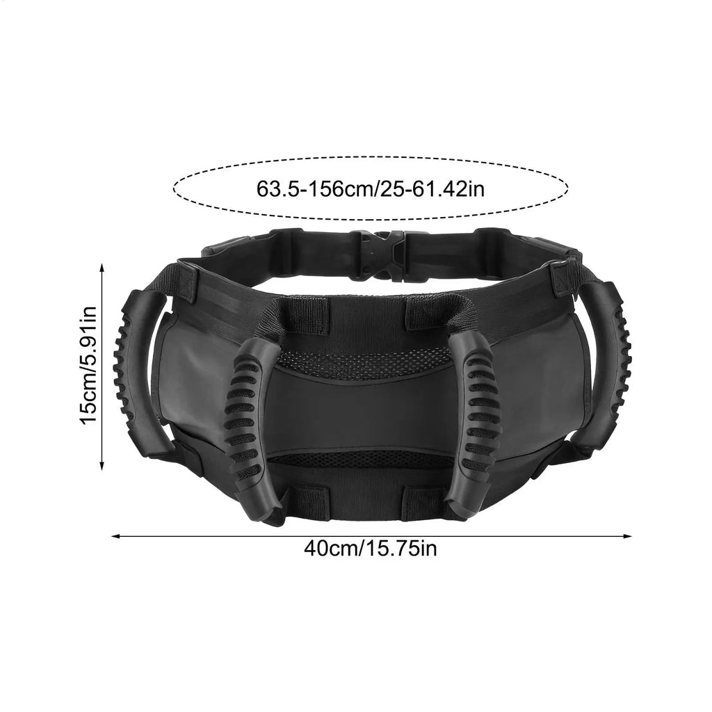 Motorcycle Passenger Safety Strap – Adjustable Grip for Kids & Adults Motorcycle Passenger Strap Axl