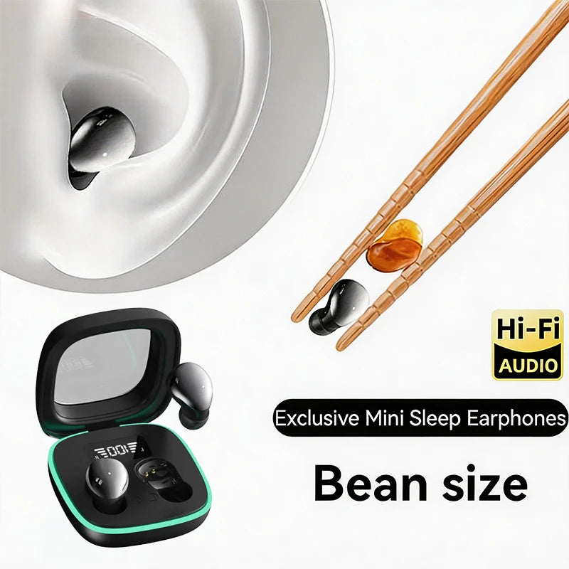 B51 Wireless Bluetooth Sleeping Earbuds | Mini Invisible TWS Wireless Earbuds Axl