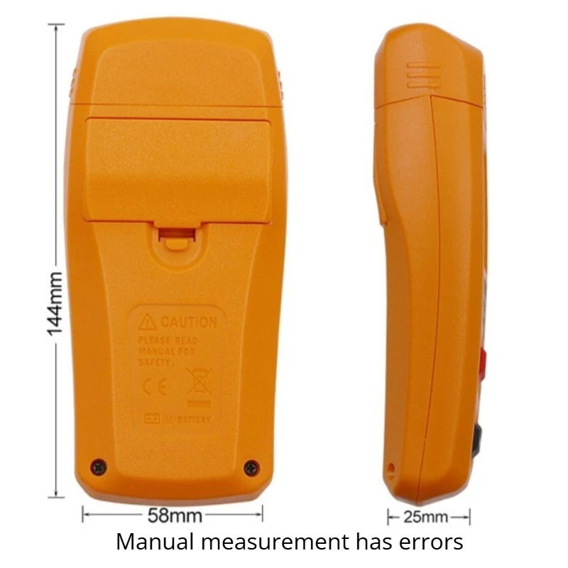 MT10 Wood Moisture Meter – Digital LCD Moisture Tester Moisture Meter Axl Orange