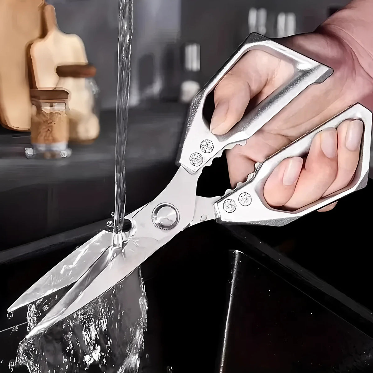 Heavy-Duty Multi-Functional Kitchen Scissors & Bone Shears Kitchen Shears Axl