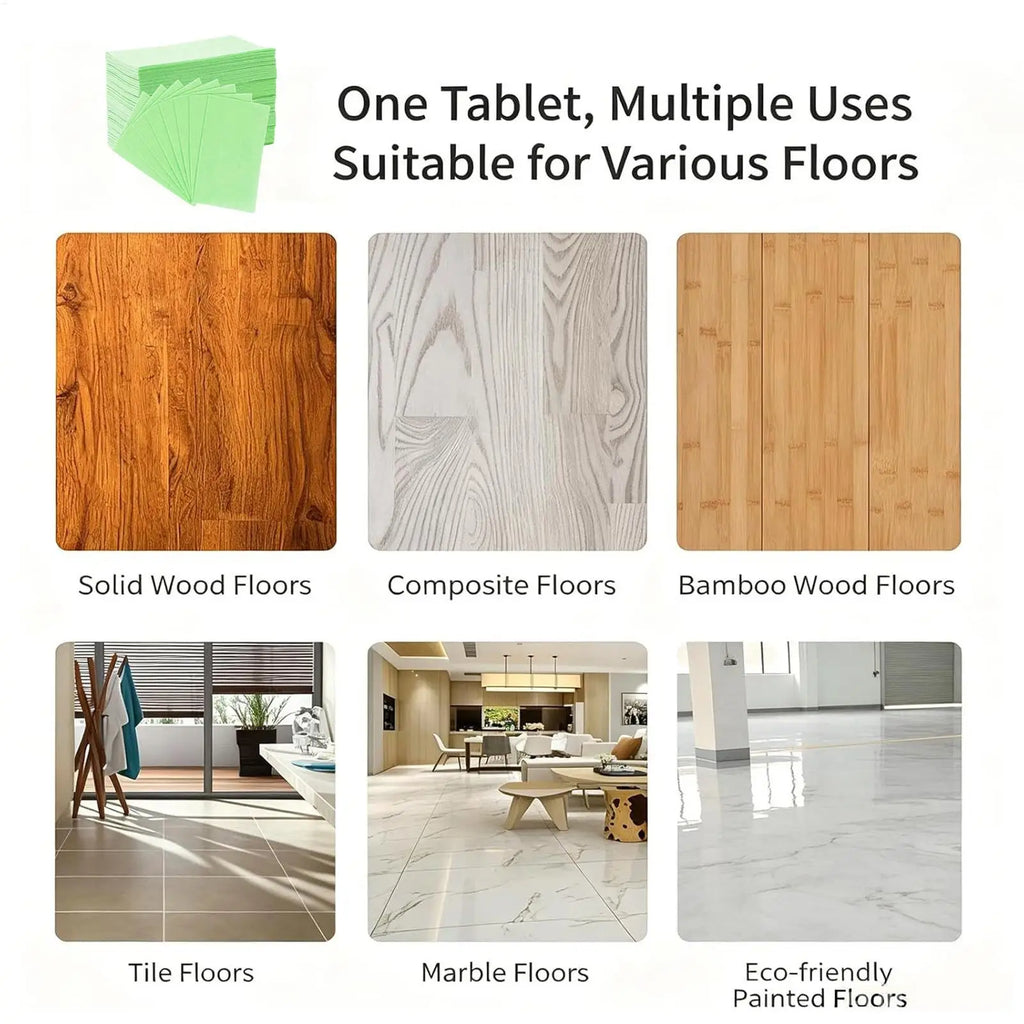 100-Pack Floor Cleaning Tablets – Shine & Deep Clean All Floors Floor Cleaning Tablets Axl