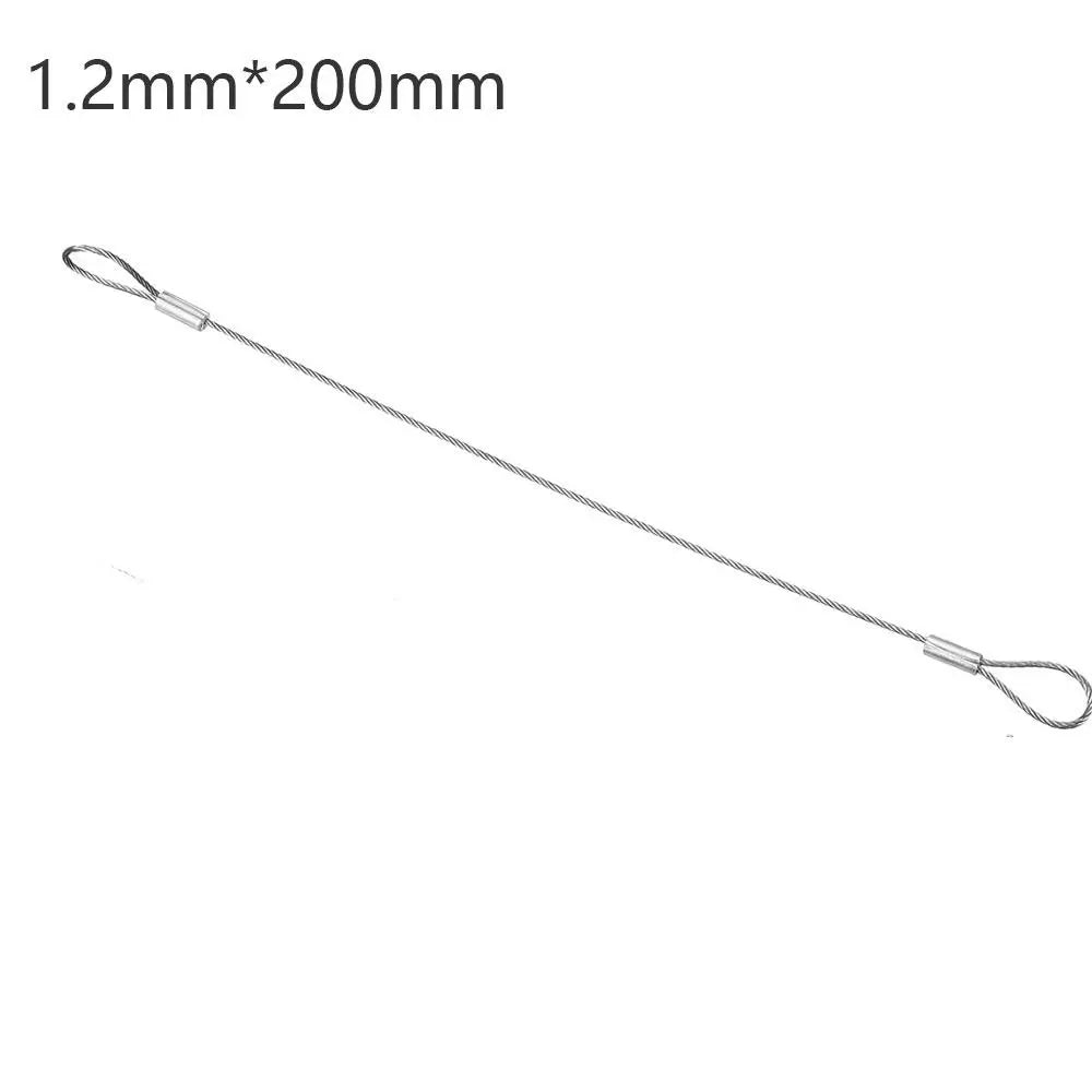 Stainless Steel Safety Cable Wire – Stage Light Security Rope Safety Cable Wire Axl 1PC-1.2mm