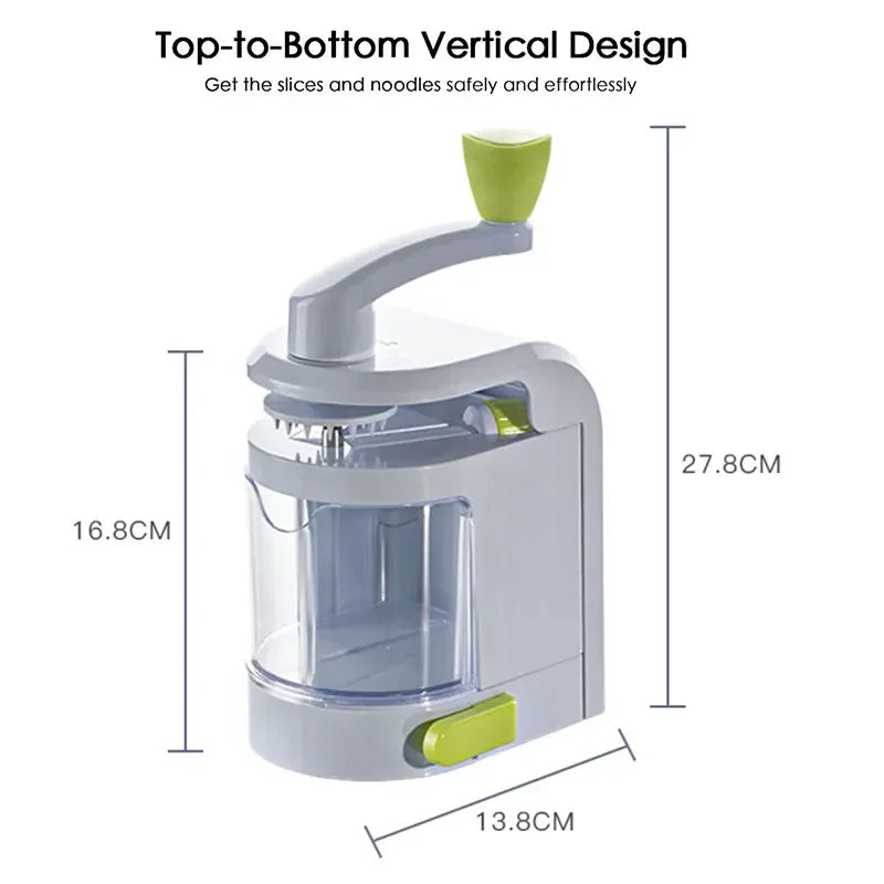 4-in-1 Vegetable Spiralizer – Zucchini Noodle & Veggie Slicer Vegetable Spiralizer Axl