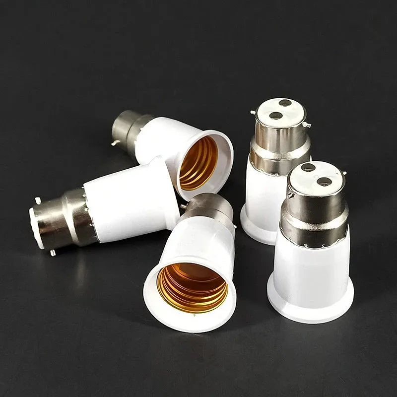 E27 to B22 Light Bulb Adapter 6-Pack – Screw to Bayonet Light Bulb Adapter Axl Default Title