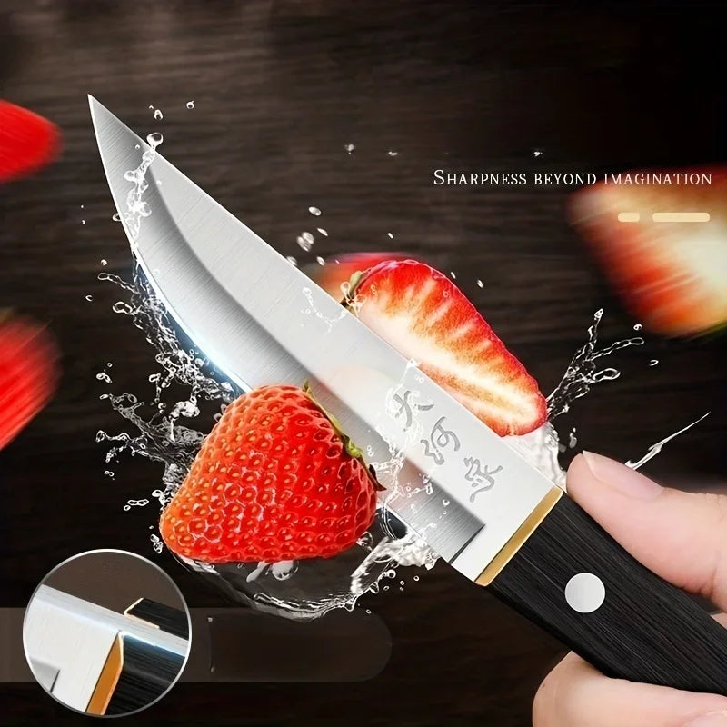 PLYS Stainless Steel Knife – Kitchen, Camping & BBQ Kitchen & Camp Knife Axl