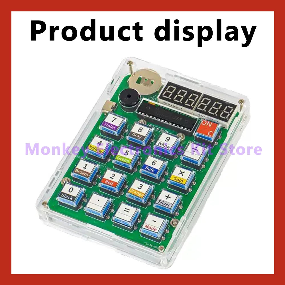 DIY Calculator Kit – LED Display Soldering Practice Project Electronics Soldering Kit Axl