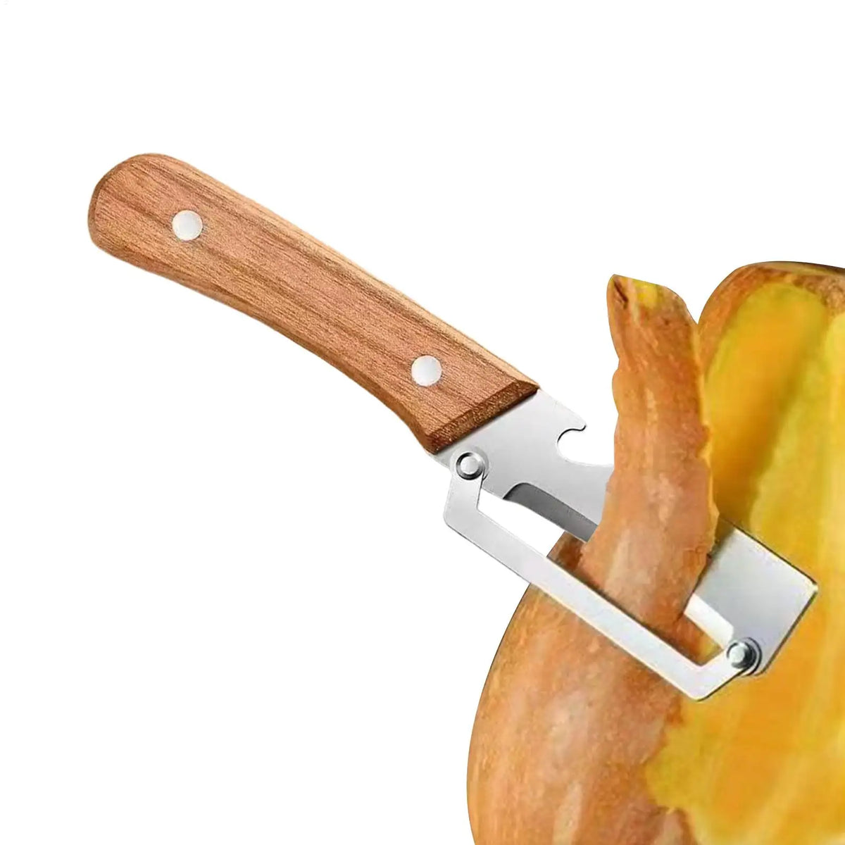 Stainless Steel Vegetable Peeler with Bottle Opener Vegetable Peeler Axl