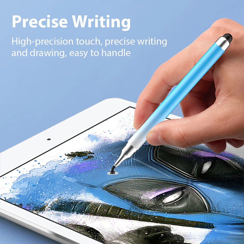 Universal 2-in-1 Stylus Pen – Disc & Silicone Tip for iPad & Tablet Tablet Stylus Pen Axl