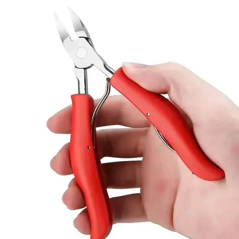 Stainless Steel Nail Clipper Nipper – Thick Toenail & Manicure Tool Nail Clipper Nipper Axl
