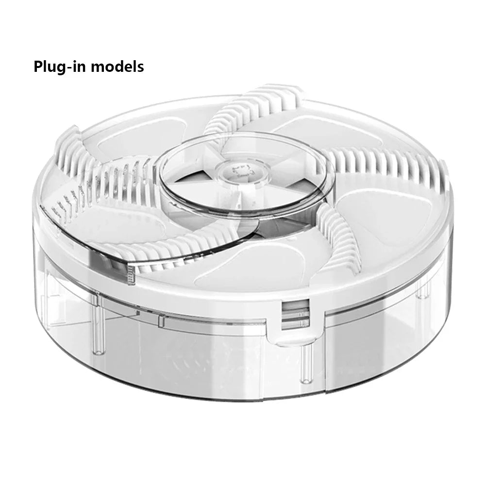 USB Rechargeable Indoor Fly Trap – Quiet Automatic Insect Catcher Indoor Fly Trap Axl white-A-1pcs