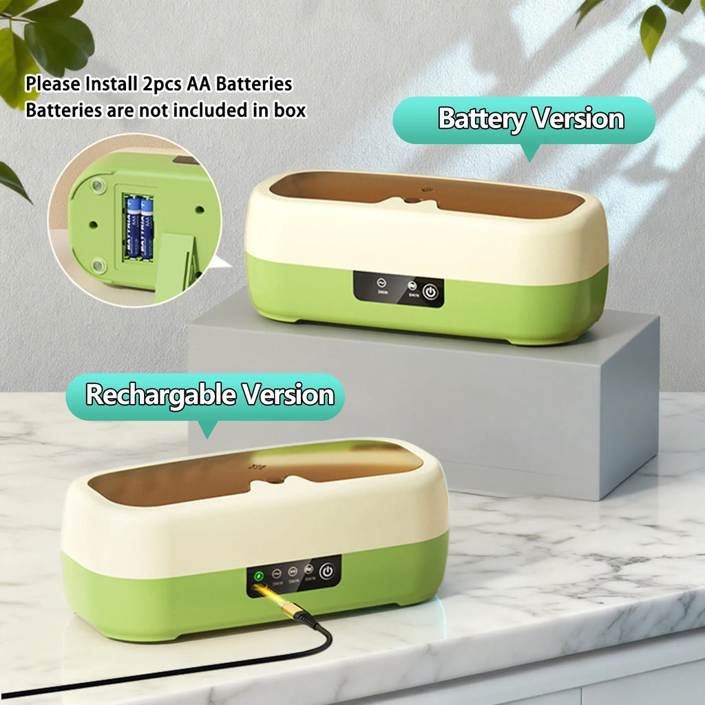Ultrasonic Jewelry Cleaner – 3 Modes & Smart Timer | CE Certified Ultrasonic Cleaner Axl