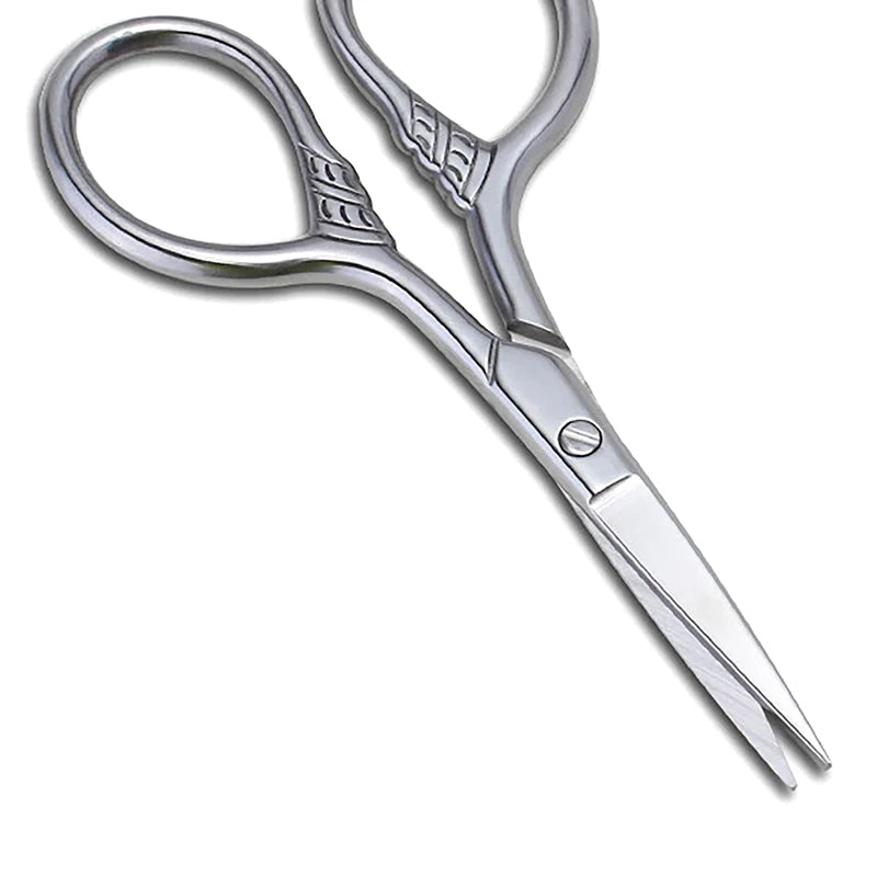 Stainless Steel Grooming Scissors – Eyebrow, Nail & Beard Grooming Scissors Axl