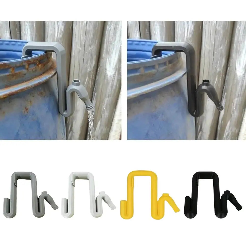 Self-Priming Siphon Overflow Pipe Kit for Rainwater Buckets Siphon Overflow Kit Axl