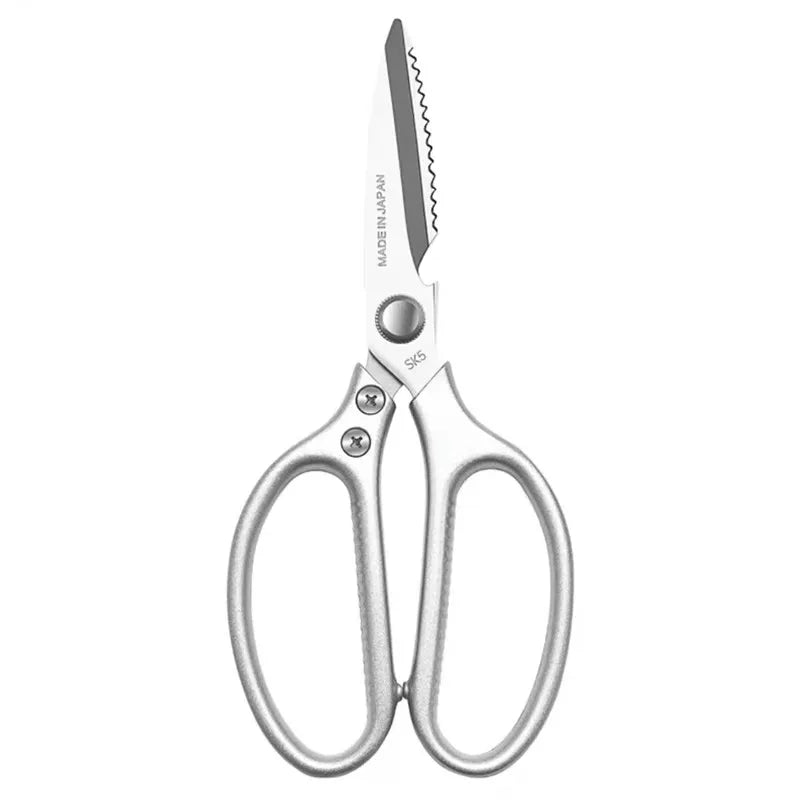 Heavy-Duty Stainless Steel Kitchen Scissors & Bone Shears Kitchen Shears Axl Silver scissors
