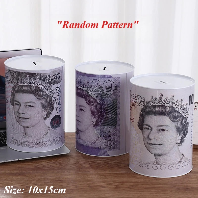 Nordic Metal Piggy Bank – Coin & Cash Saving Jar for All Ages Metal Piggy Bank Axl Pound M