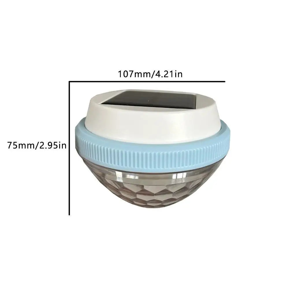 Solar Floating Pool Lights – Color Changing Flower Projection Solar Pool Light Axl