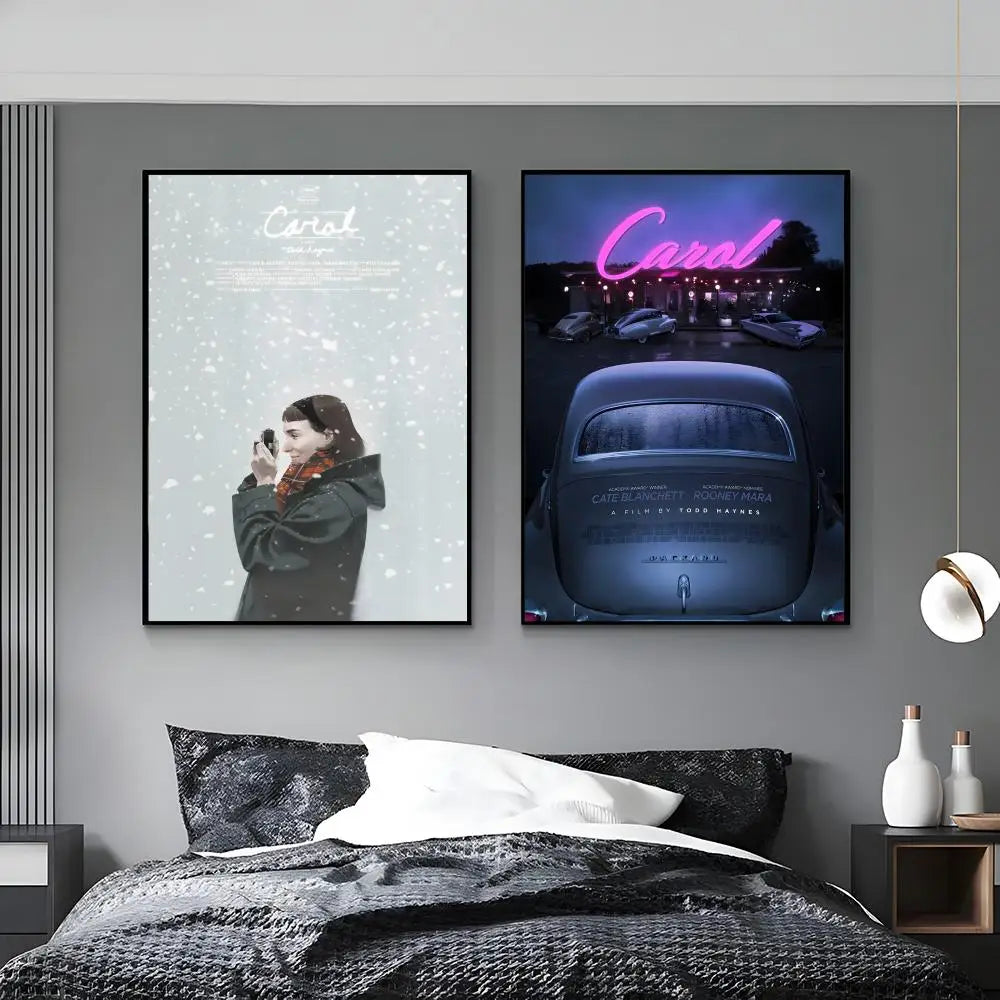 Carol Movie Poster – HD Waterproof Wall Art for Home Décor Movie Art Poster Axl