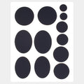 Self-Adhesive Nylon Repair Patches – Assorted Colors & Shapes Fabric Repair Patches Axl navyblue2