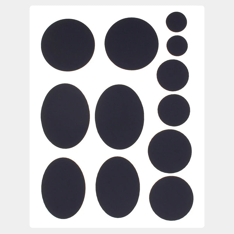 Self-Adhesive Nylon Repair Patches – Assorted Colors & Shapes Fabric Repair Patches Axl navyblue2