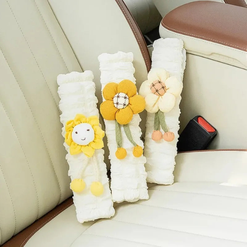 Cute Car Seat Belt Shoulder Pad – Soft Polyester Cover Seat Belt Cover Axl