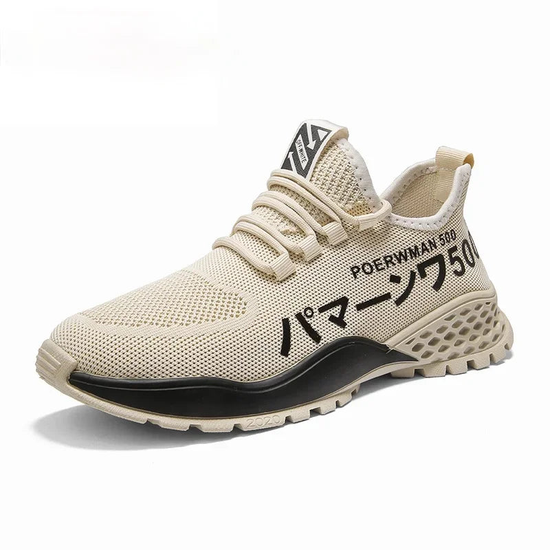 Men's Breathable Mesh Vulcanized Sneakers | Casual Trainers Men's Sneakers Axl