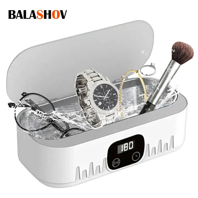 BALASHOV Ultrasonic Cleaner for Glasses & Jewelry – 400ml Ultrasonic Cleaner Axl