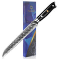 Sunnecko 8" Damascus Steel Bread Knife – 73-Layer VG10 Serrated Serrated Bread Knife Axl China Mainland 8 inch