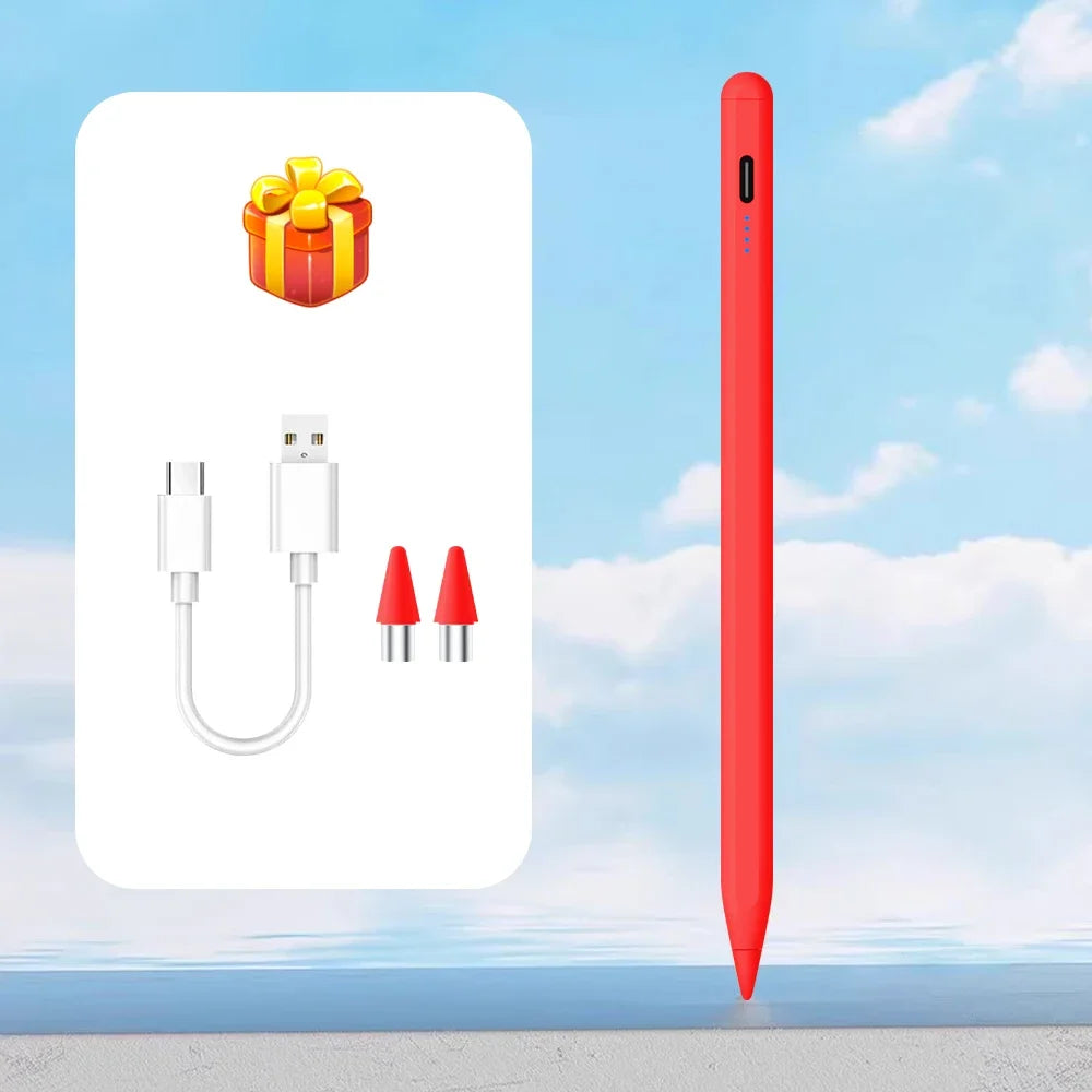 Universal Active Stylus Pen for Android & Windows Tablets Tablet Stylus Pen Axl Red