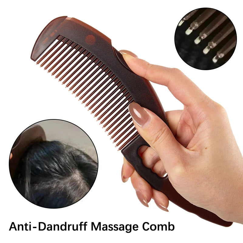 Anti-Static Hollow Massage Comb – Detangling Hair Brush Massage Hair Comb Axl