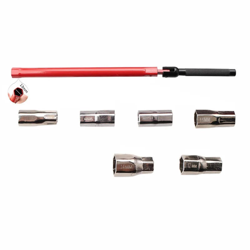 L-Type Socket Wrench Set 8–17mm | Faucet Plumbing Spanner Socket Wrench Set Axl 7PCS 8-14MM China Mainland