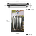 6-Piece Stainless Steel Cream Horn & Cannoli Mold Set Pastry Baking Molds Axl 6pcs