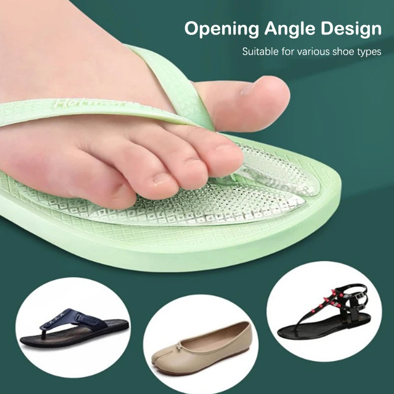 Gel Forefoot Insoles – Flip Flop Toe Cushion Pads (1 Pair) Gel Forefoot Insoles Axl