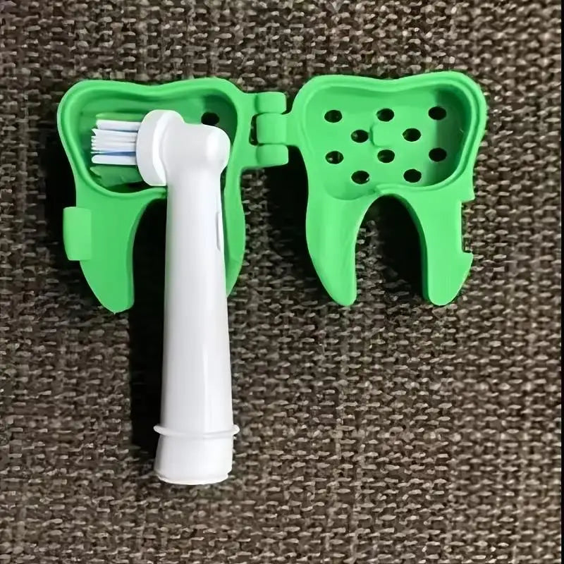 4-Pack Electric Toothbrush Head Covers – Ventilated Travel Case Toothbrush Head Cover Axl