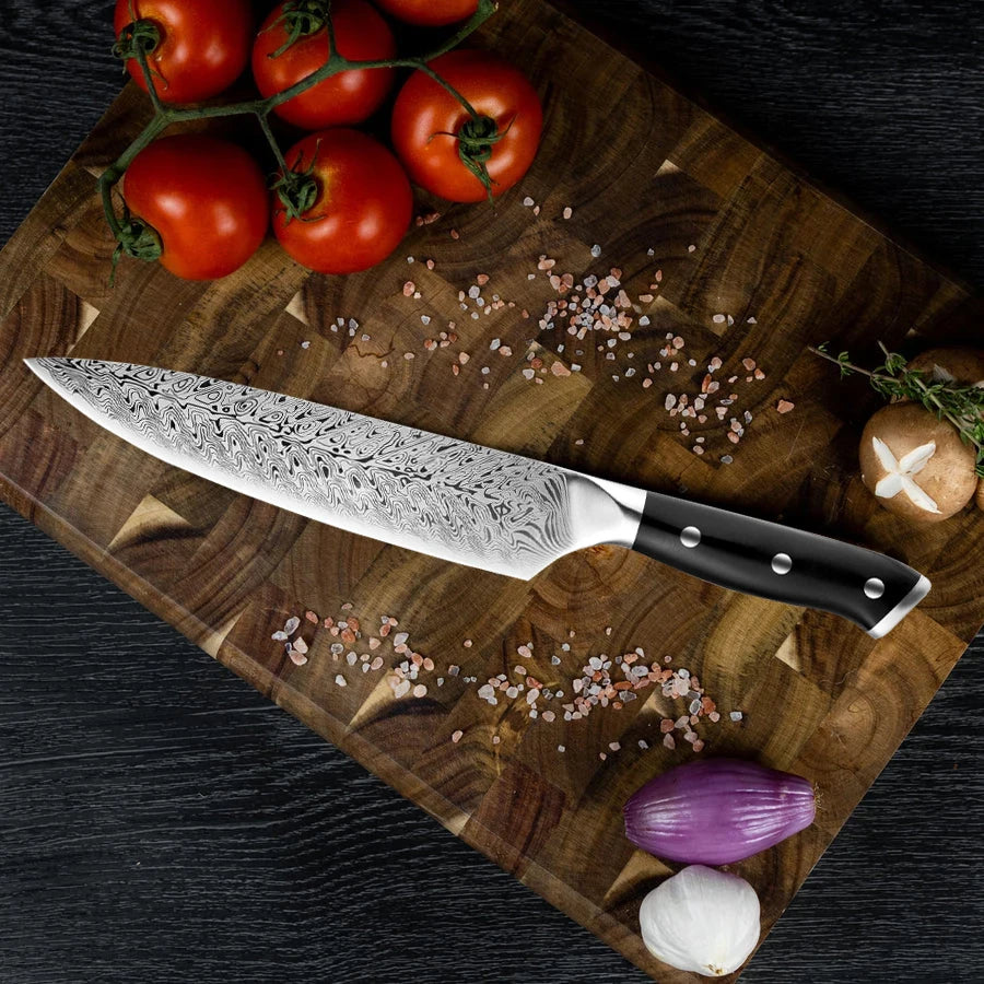 7-Inch Japanese Chef Knife | Anti-Stick High Carbon Steel Blade Chef's Knife Axl Chefs knife