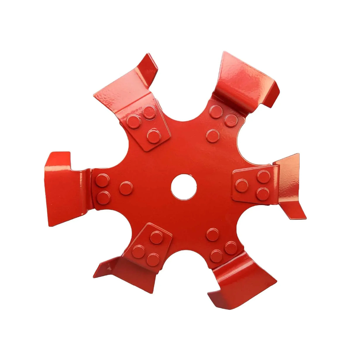 Trenching Wheel Trimmer Head – Metal Blade for Tiller & Cultivator Trimmer Cutting Blade Axl