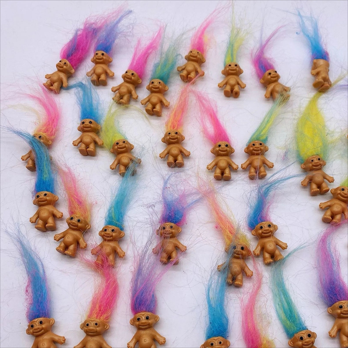 Vintage Troll Lucky Doll Figures – Colorful Collectible Set Collectible Troll Dolls Axl