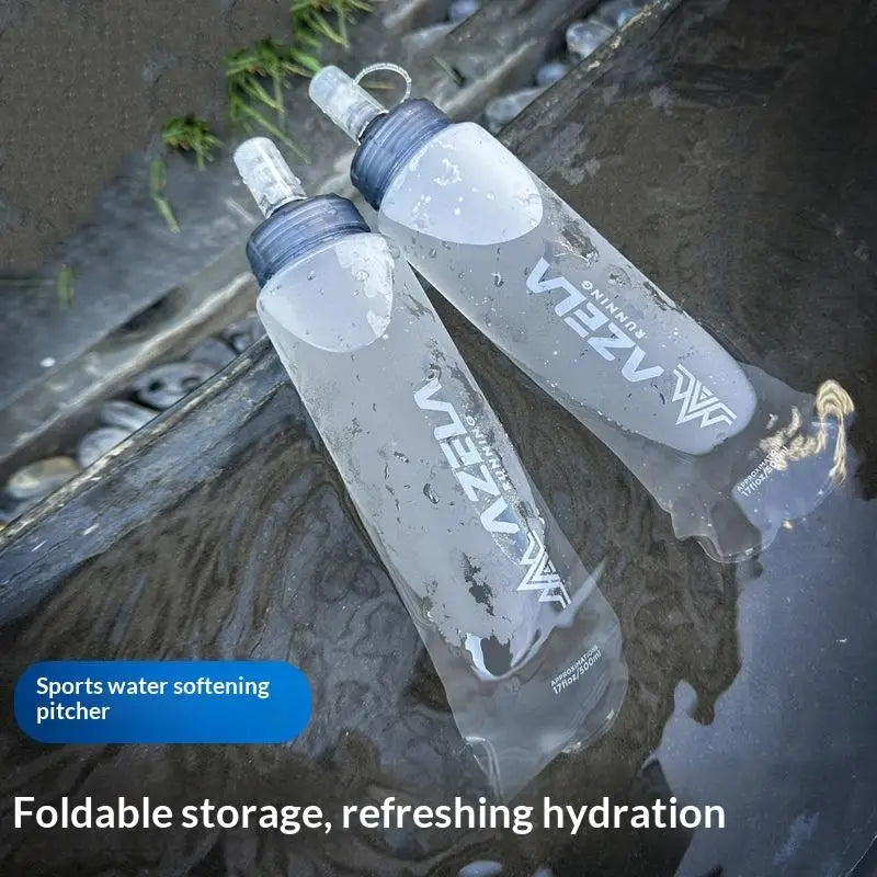 Foldable TPU Sport Water Bottle 250ml/500ml – Portable Foldable Water Bottle Axl